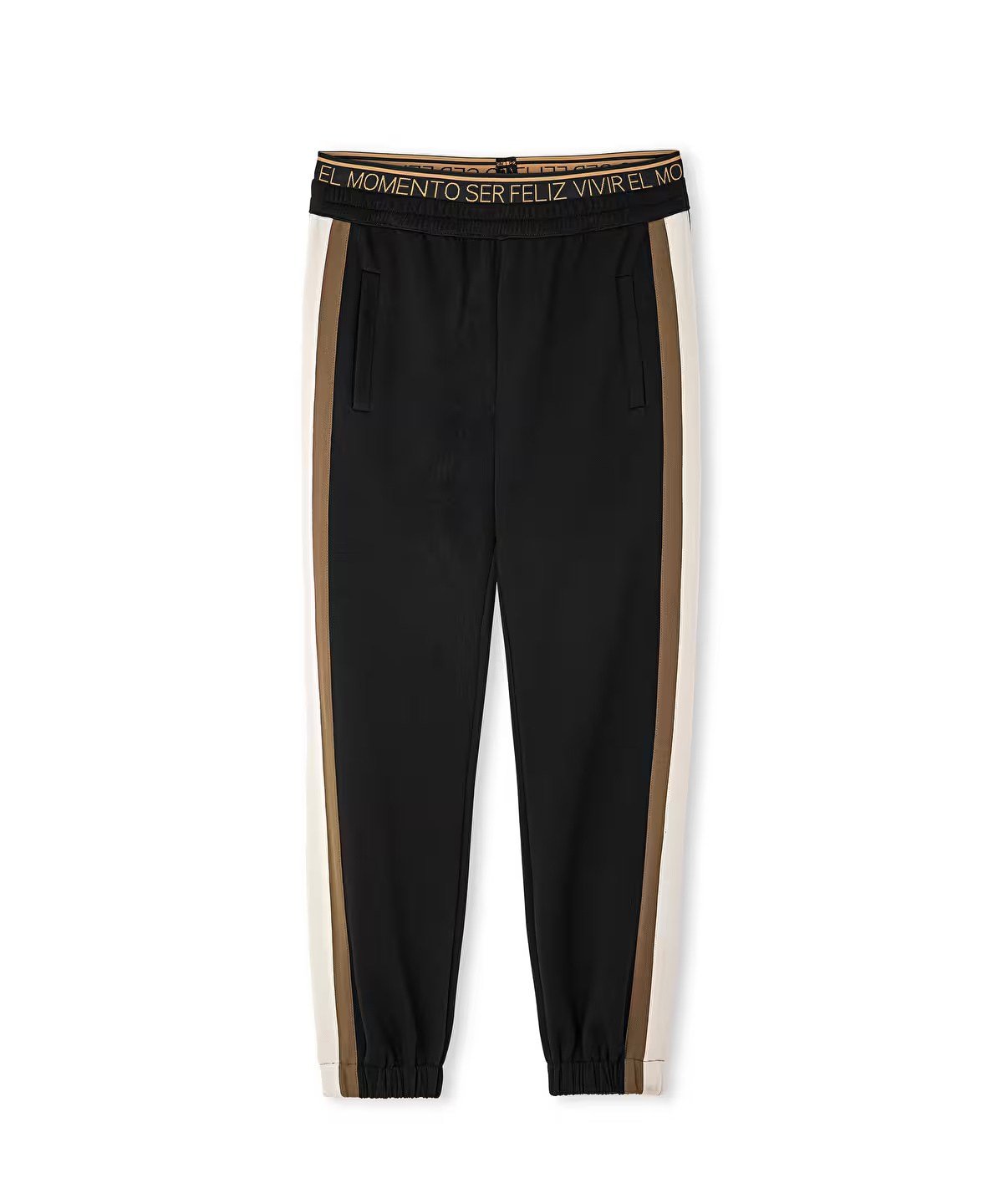 İPEKYOL SLOGAN JAKARLI JOGGER PANTOLON