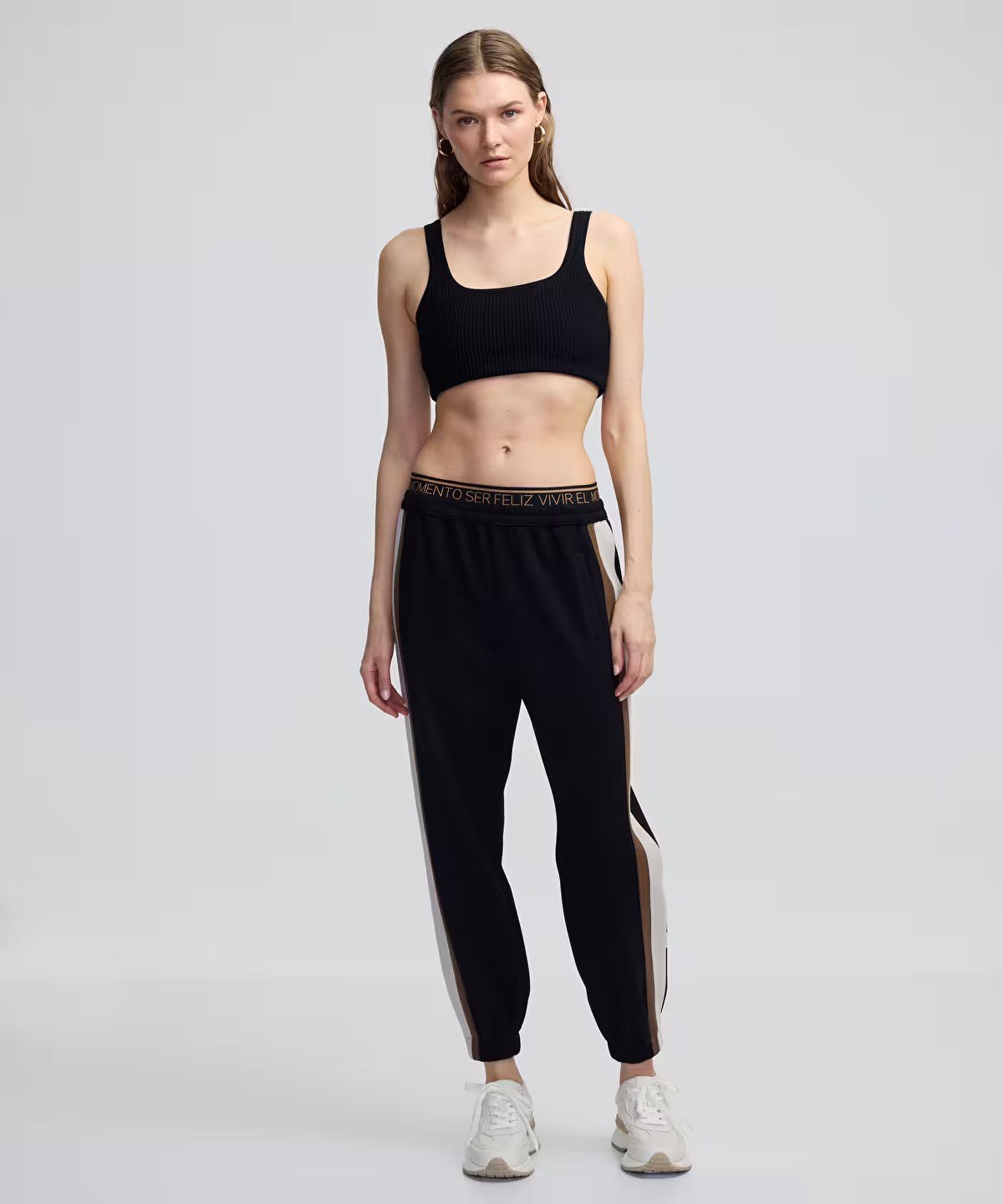 İPEKYOL SLOGAN JAKARLI JOGGER PANTOLON
