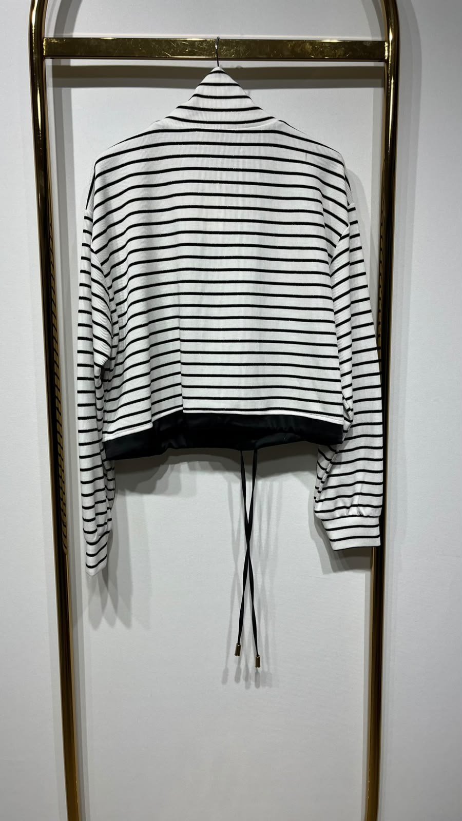 MİSSEMRAMİSS ÇİZGİLİ ZIP SWEATSHIRT