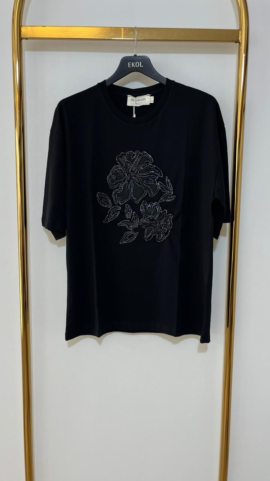 MISSEMRAMISS FLORAL NAKIŞLI TSHIRT
