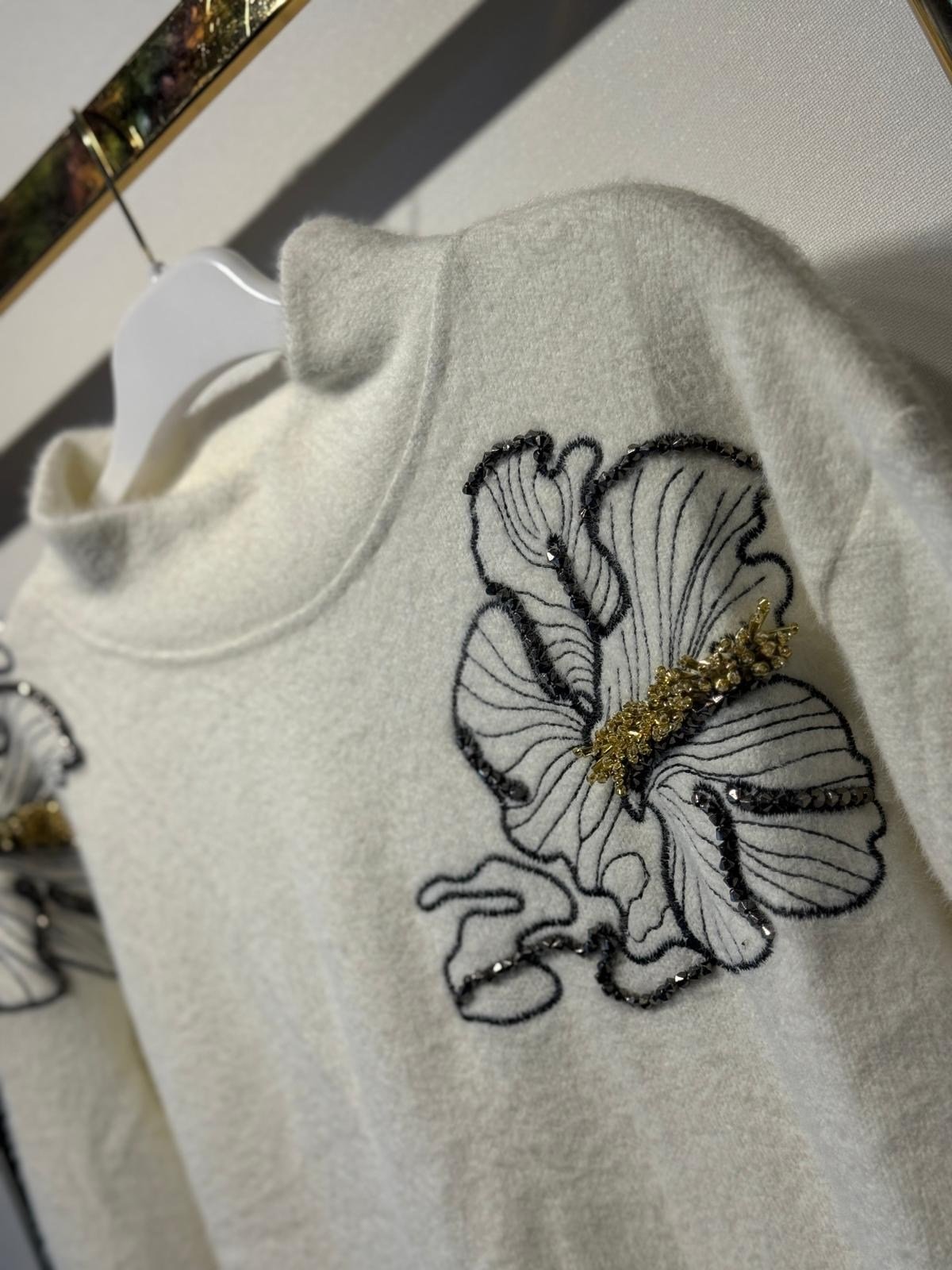 MİSSEMRAMİSS Florana Nakışlı Angora Tunik
