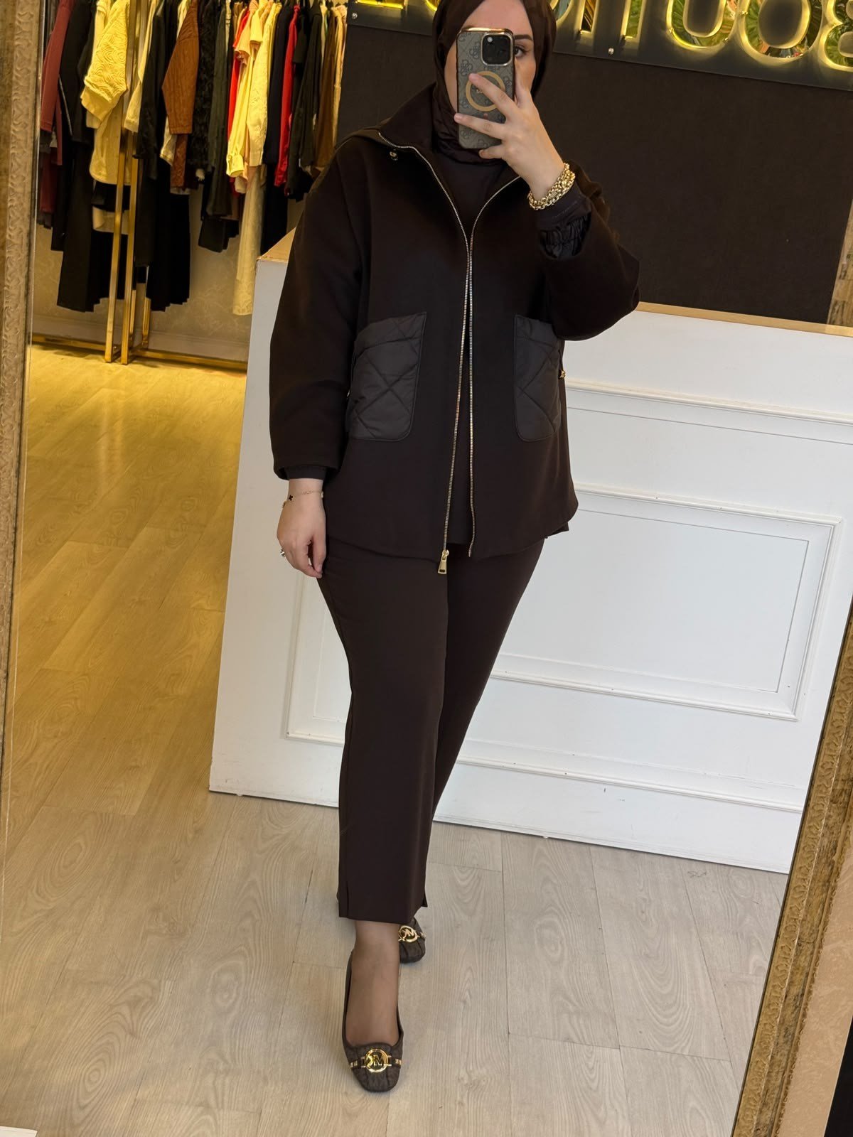 MISSEMRAMISS PEARL ZİP CEKET