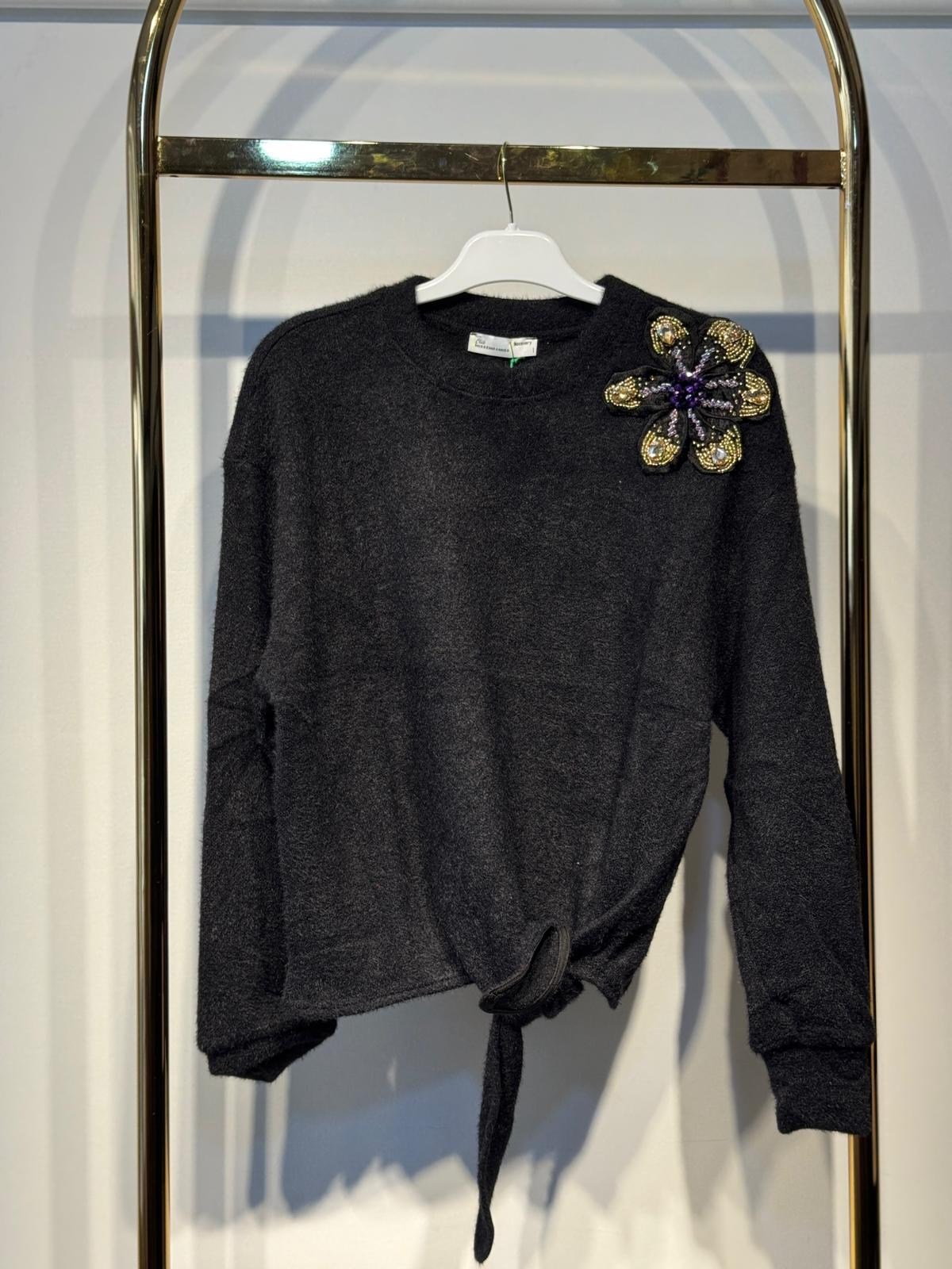 MİSSEMRAMİSS Violette Fleur Angora Kazak
