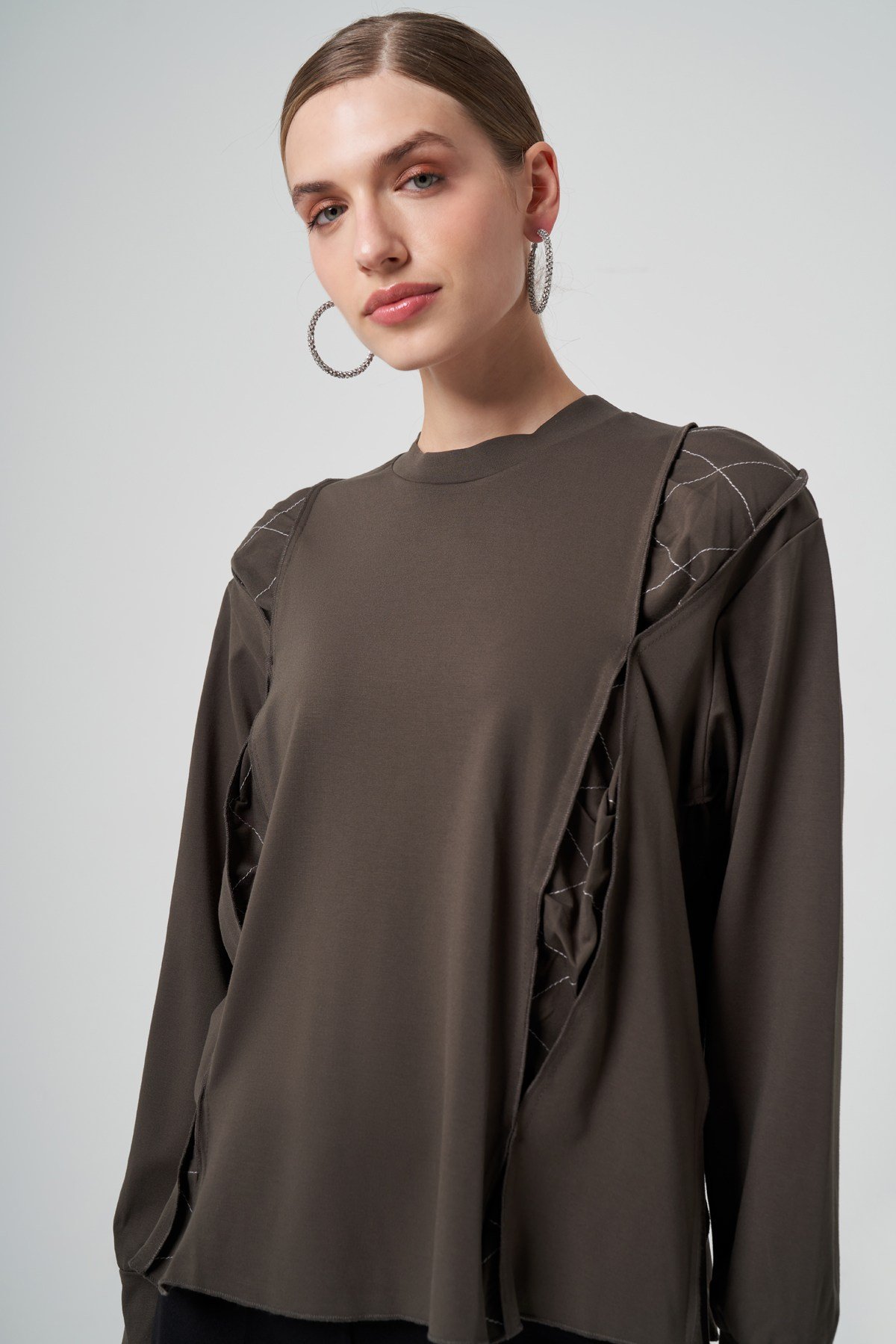 MİSSWHENCE 34029 Yanları Detaylı Bluz