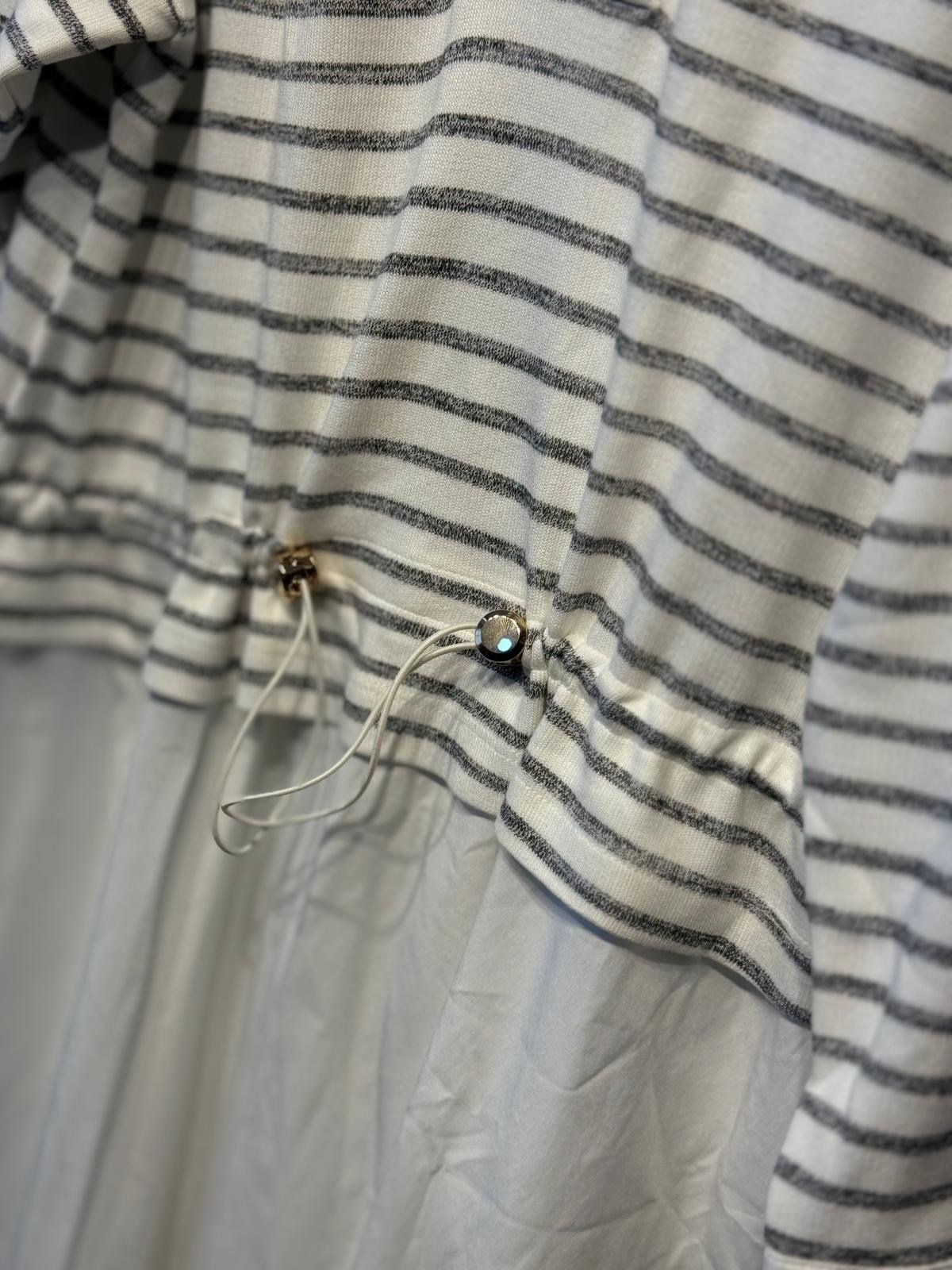PEARLY Monika Çizgili Poplin Elbise