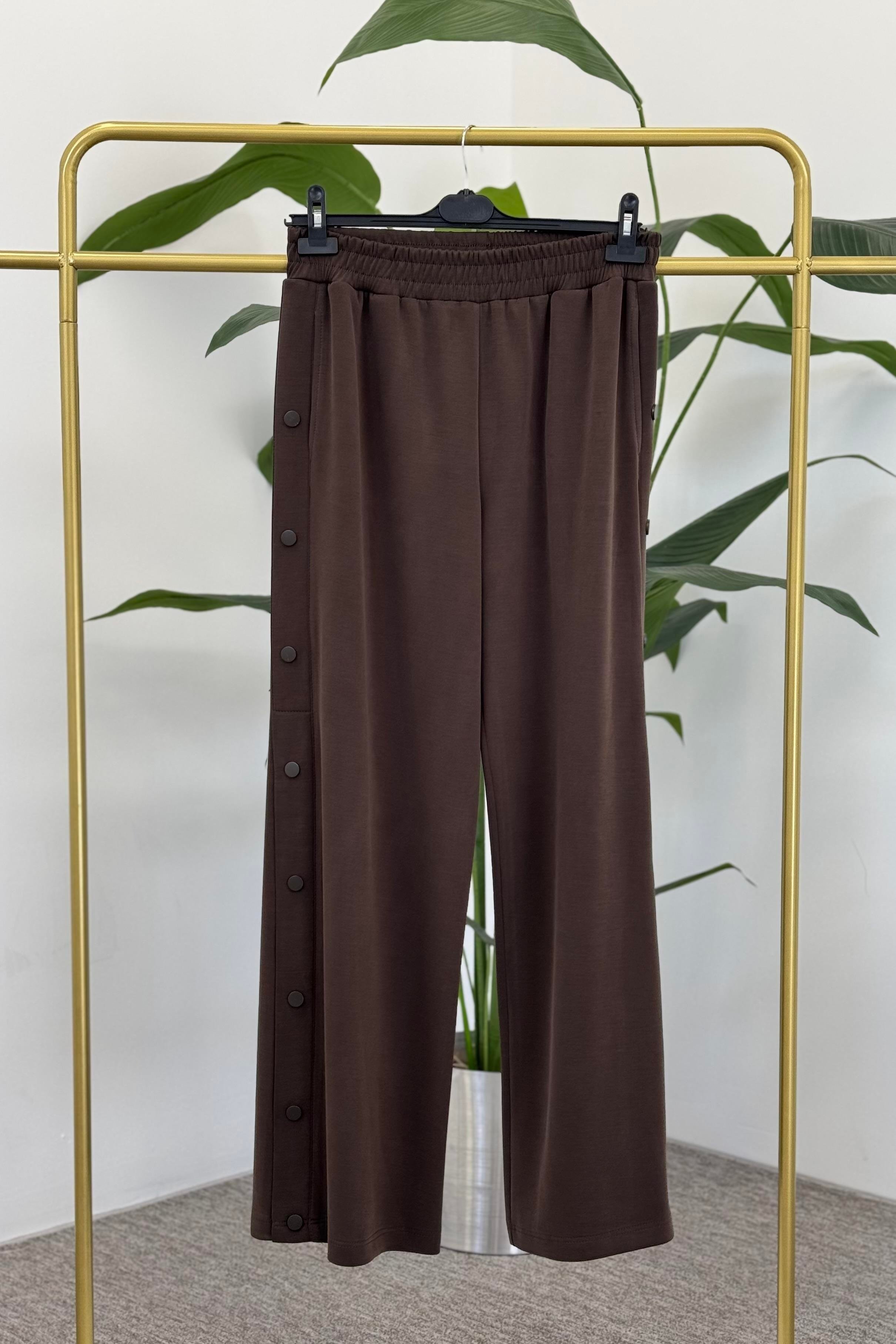 SENTEZ TOKYO BAMBU GENİŞ PAÇA PANTOLON
