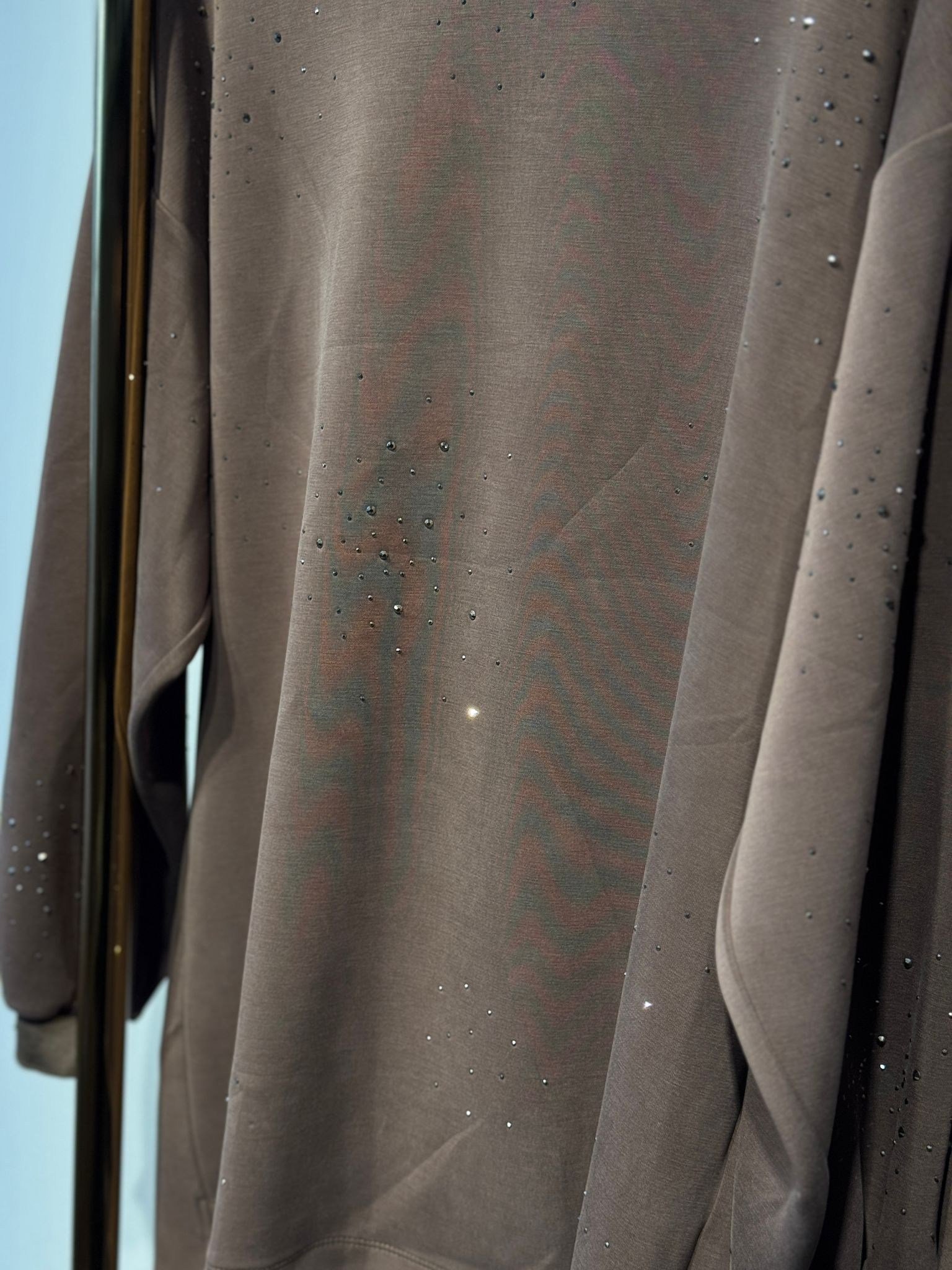 Sİ Design my8 4139-2102 Pırlanta Detaylı Oysho Tunik Pantolon Takım