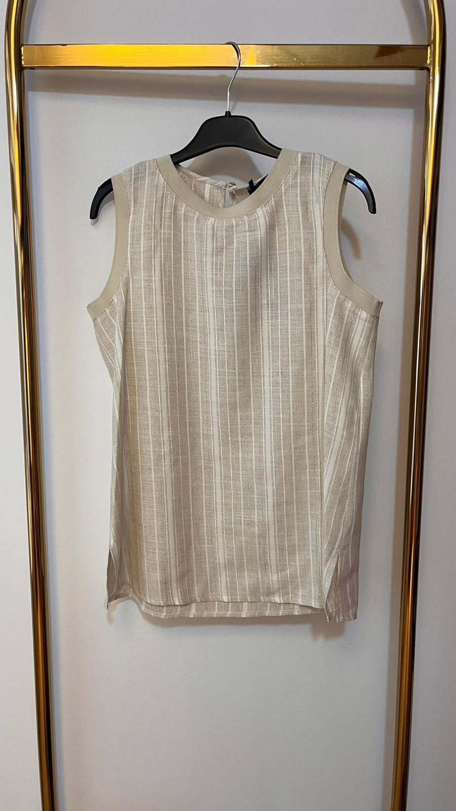 Si Design my8 Altın Detaylı Blouse