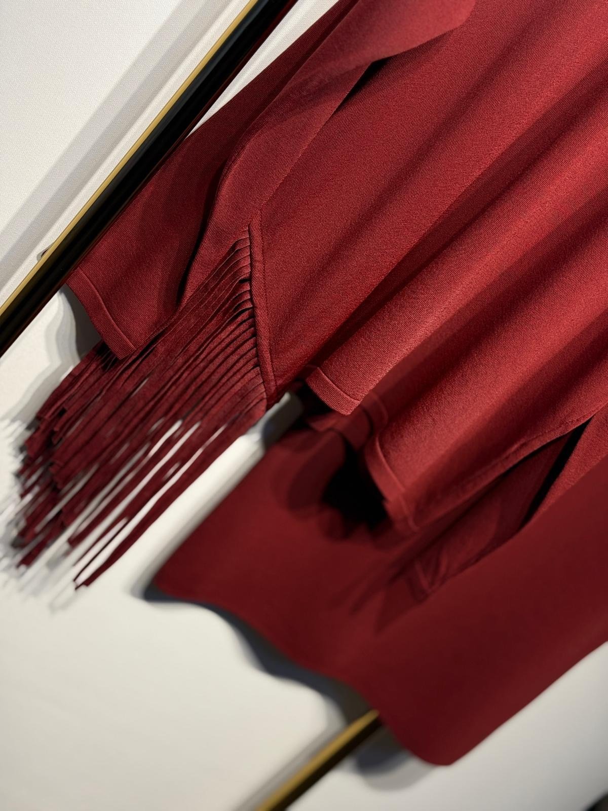TIĞ TRİKO Püskül Detaylı Rayon Bluz - Etek Takım