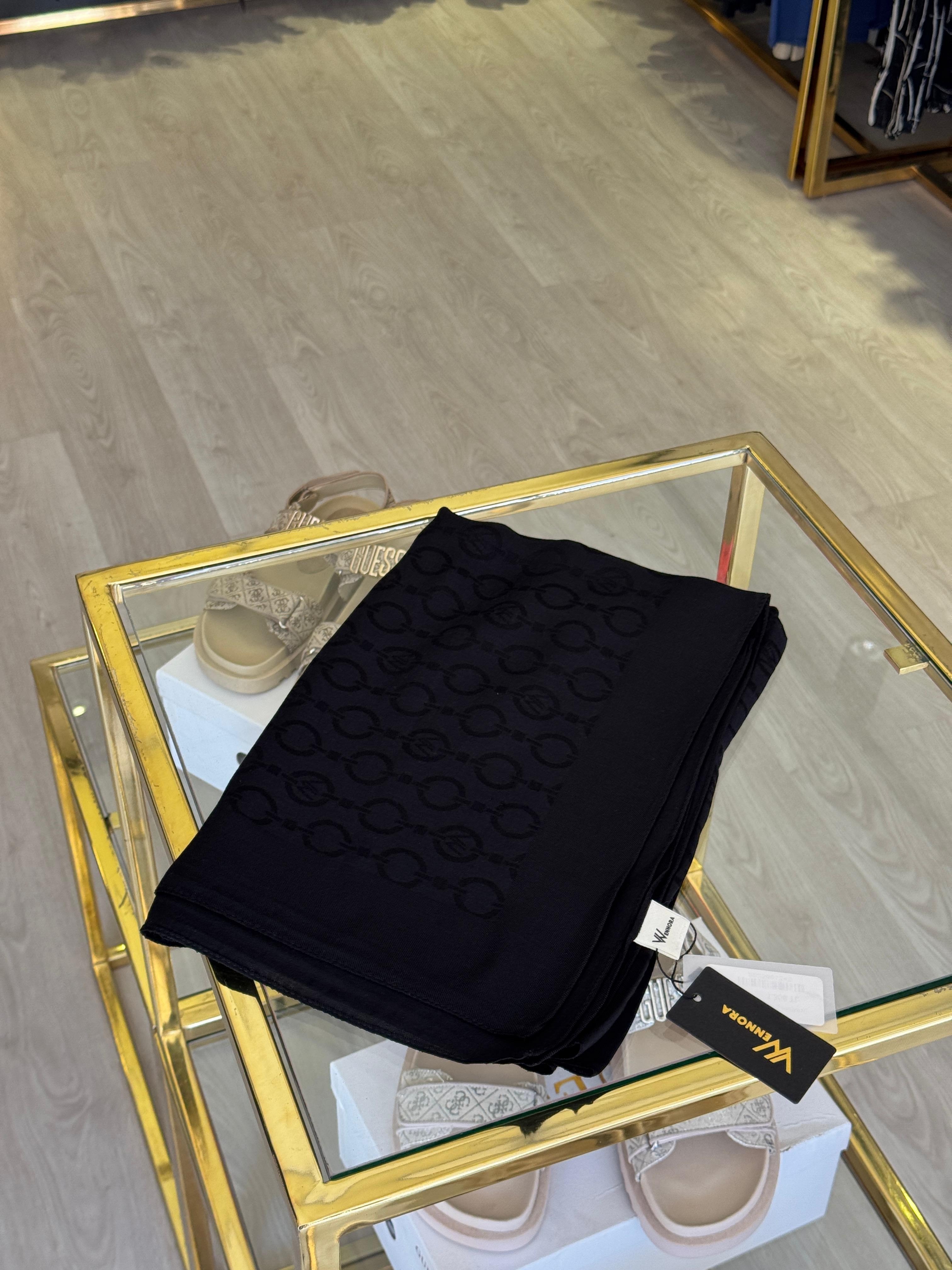 WENNORA Paris collection Monogram Şal