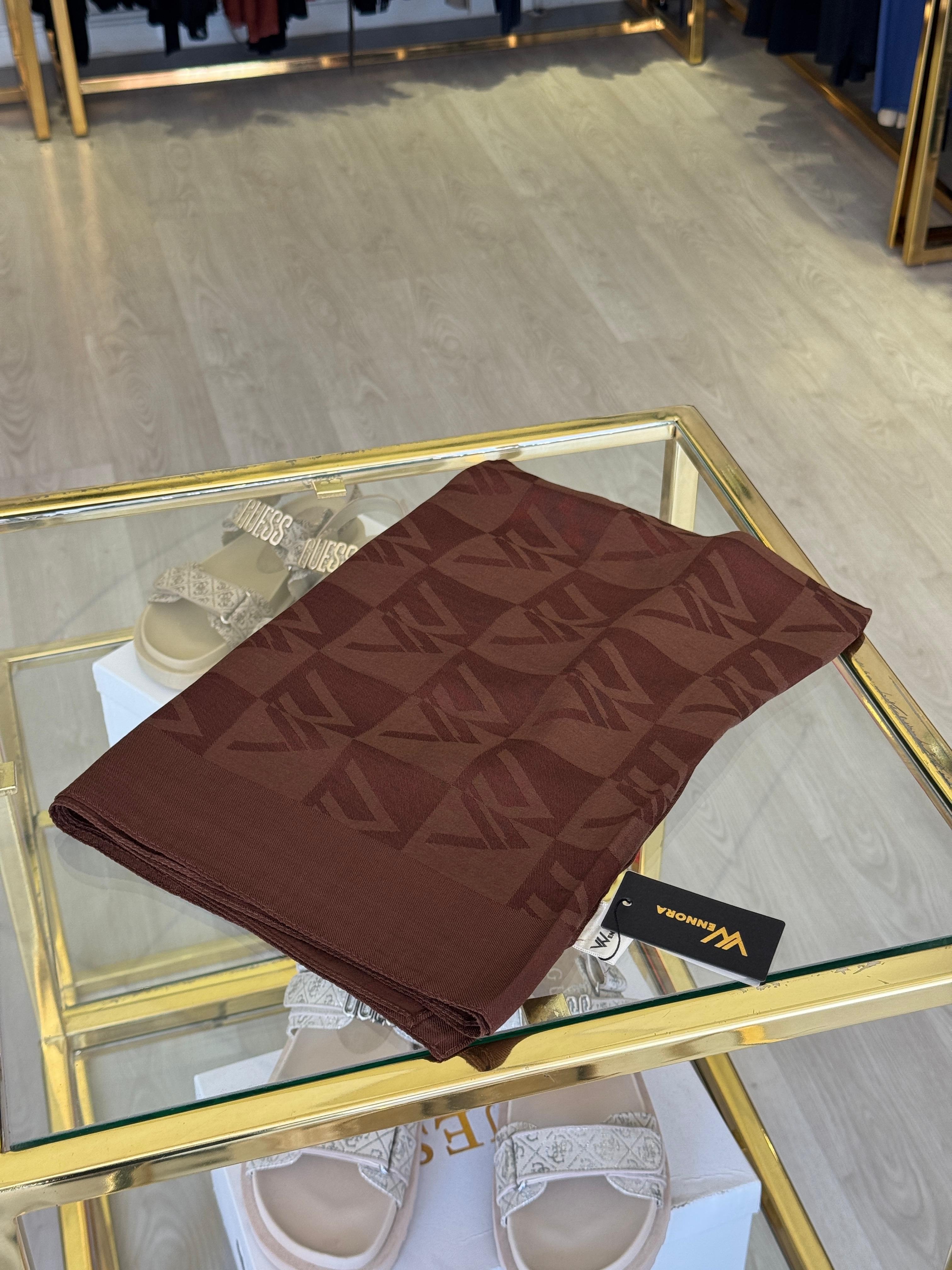 WENNORA Paris collection Monogram Şal