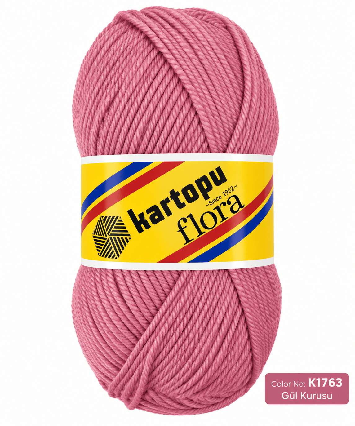Kartopu Flora K1763 Gül Kurusu Örgü İpi