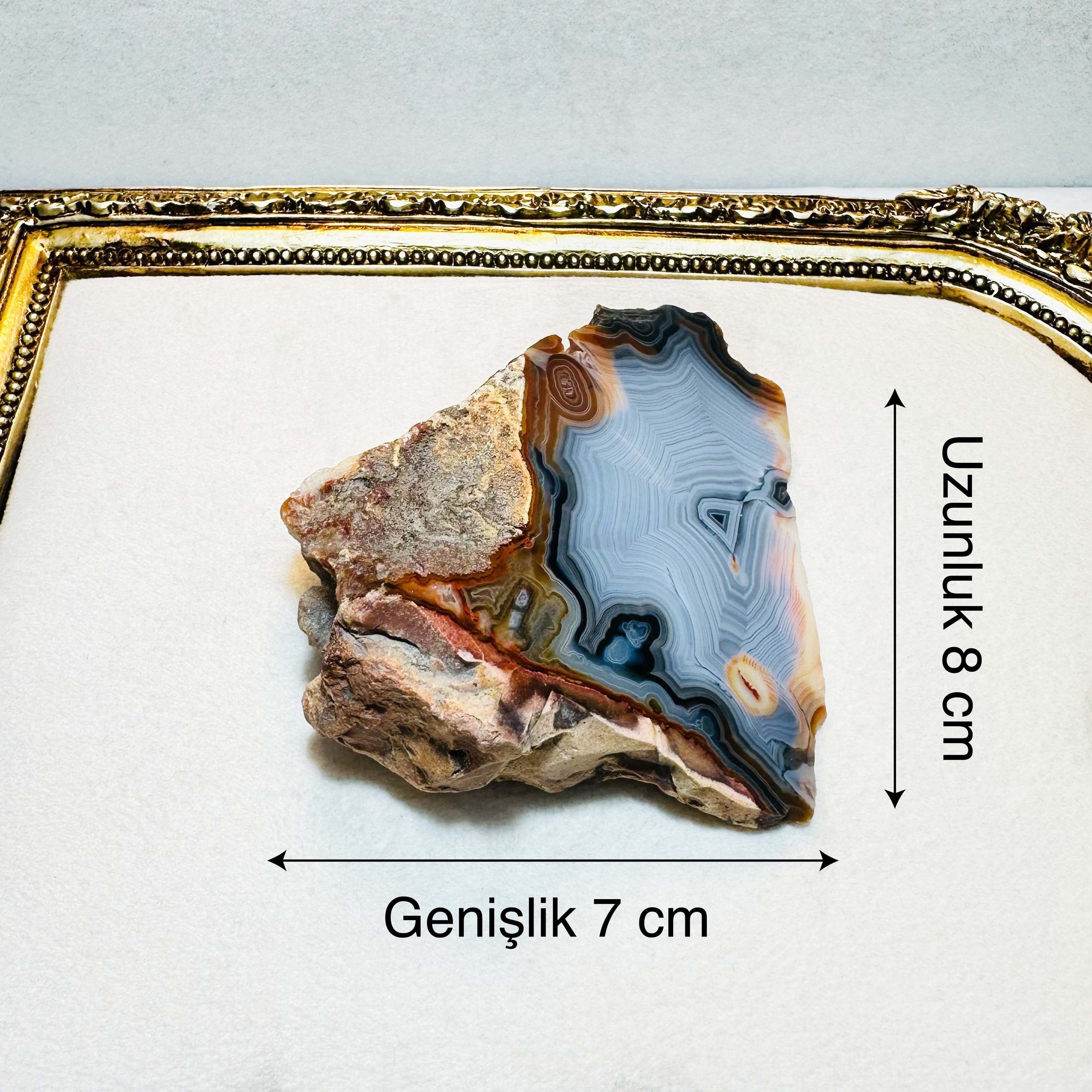 Ham Akik Doğal Taş | Dekoratif Akik Kristal