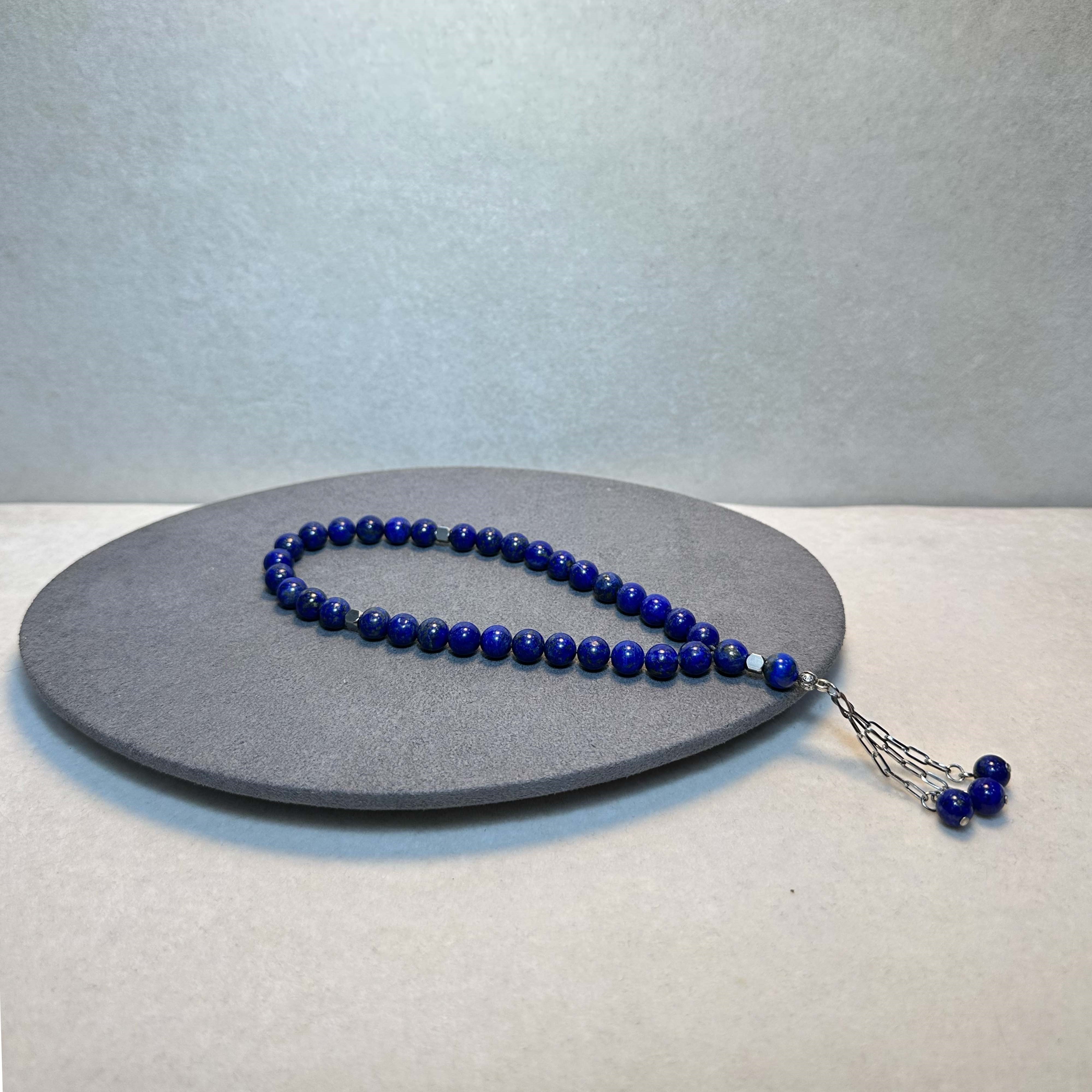 Lapis Lazuli 33’lük Tesbih 7 mm
