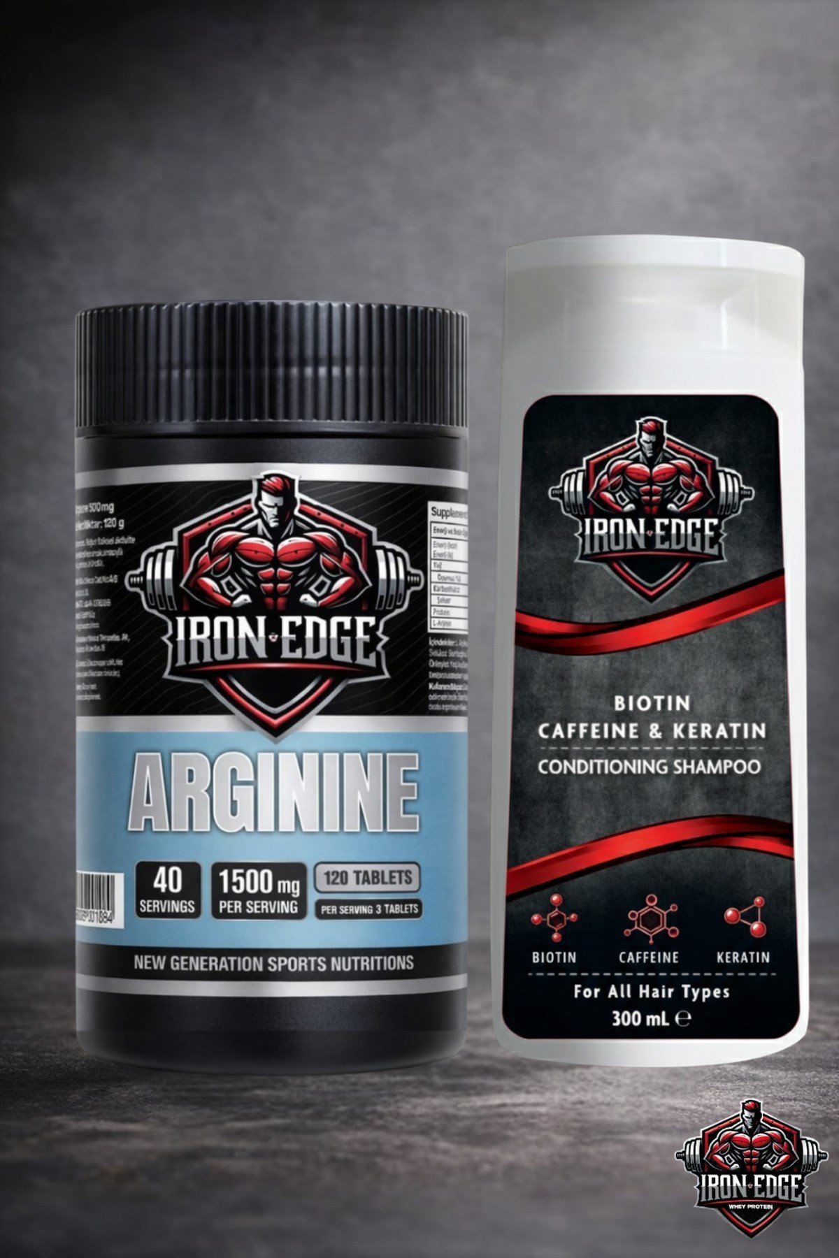 Arginine 500 Mg (L-ARJİNİN) 120 Tablet + Şampuan (Per Servıngs 1500 Mg) 40 Servis