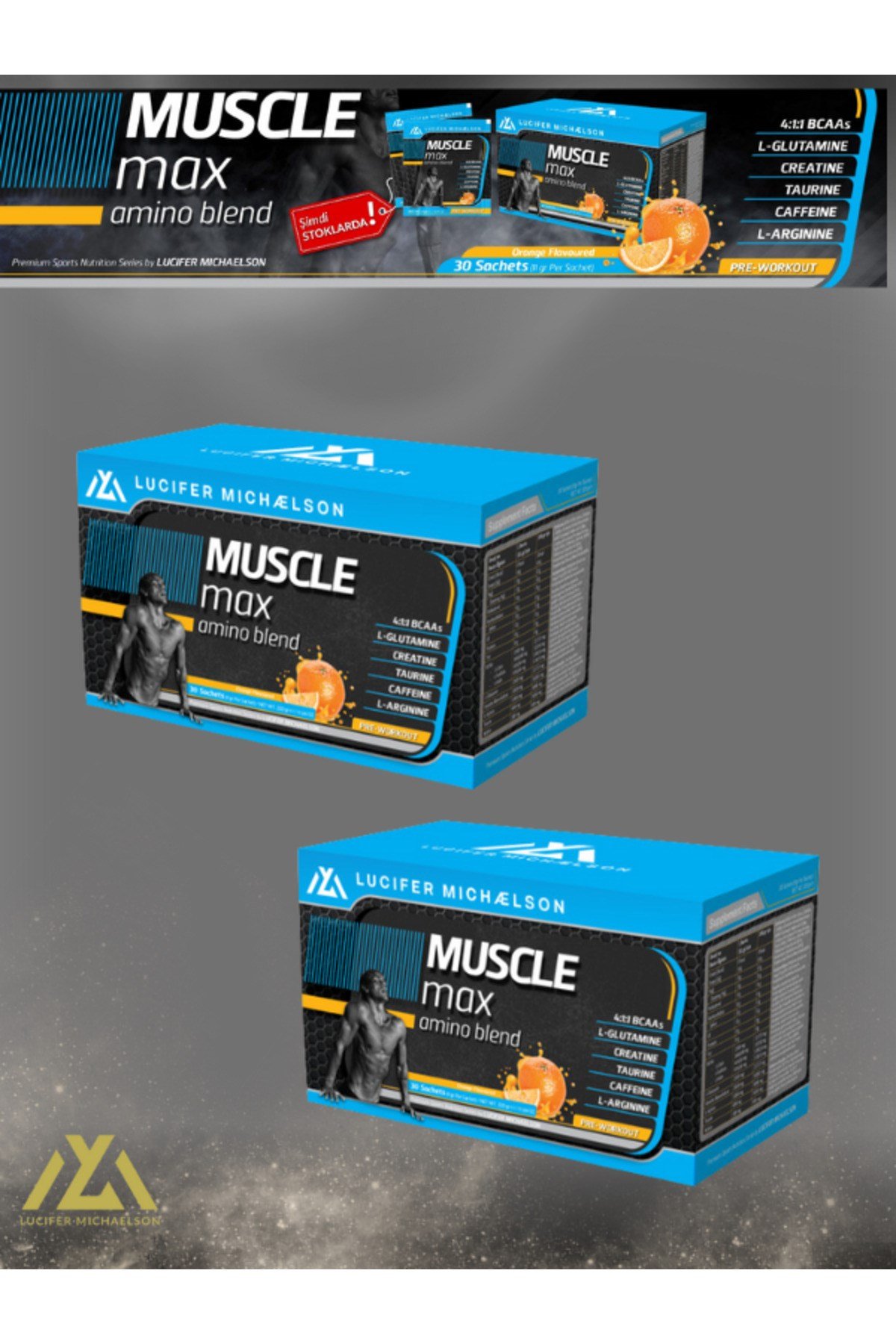 Muscle Max 30 Saşe 2 Li Paket