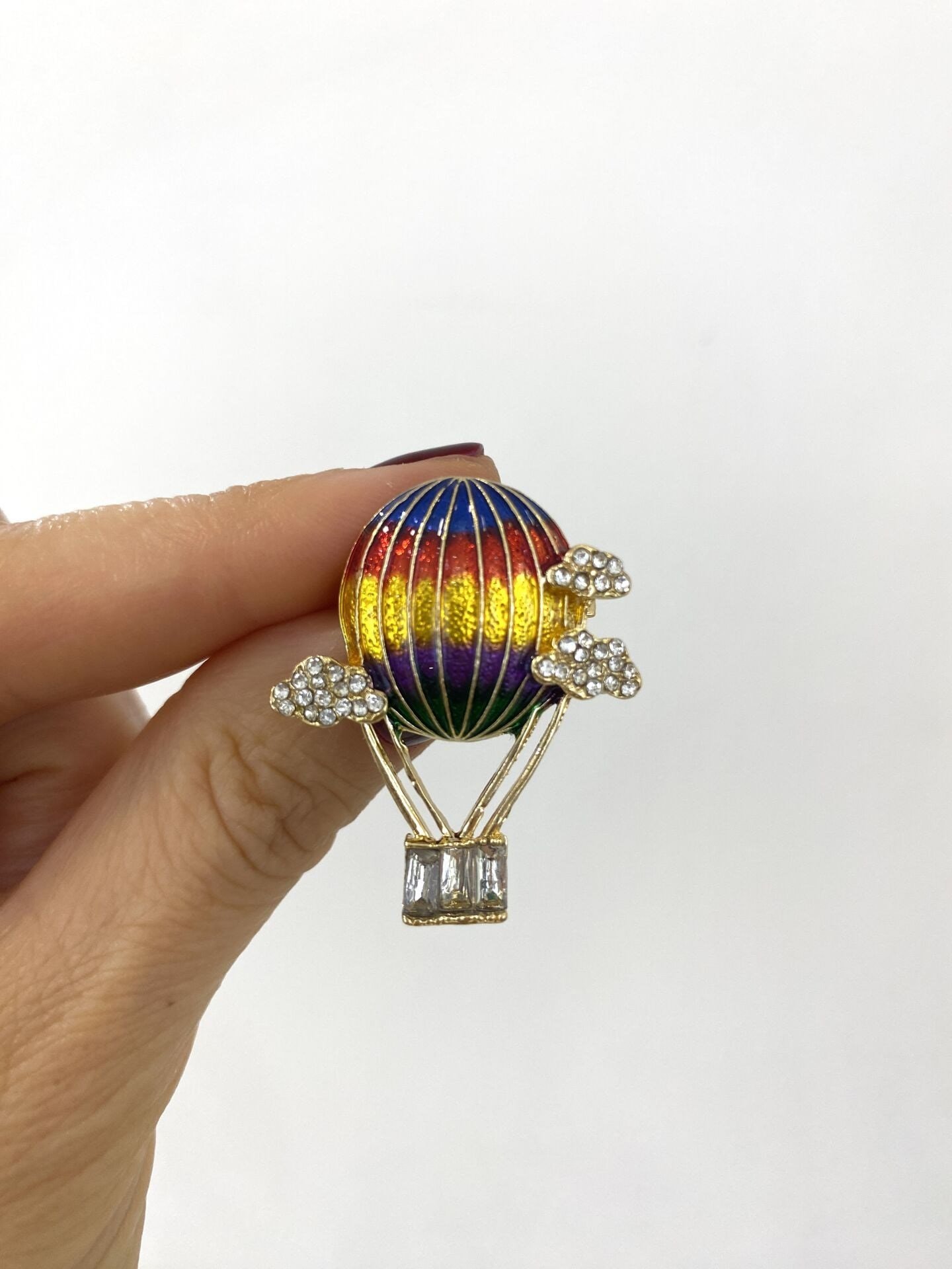 Uçan Balon Broşu