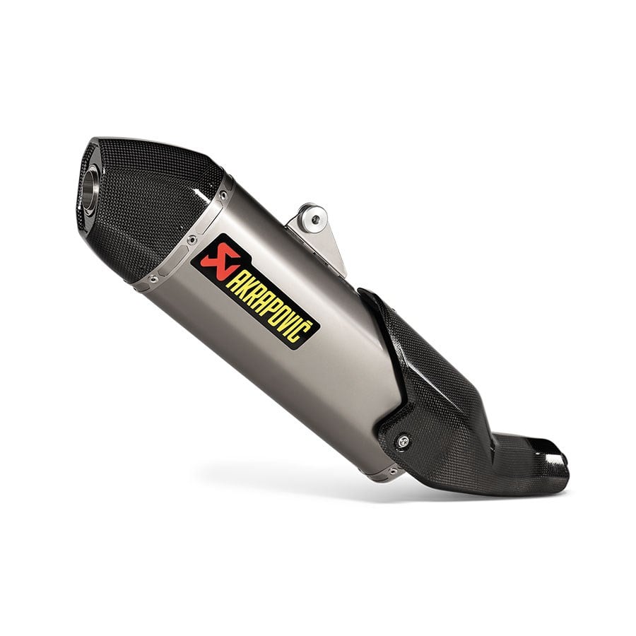 AKRAPOVIC S-D9SO19-HJAT DUCATI DESERT X (22-24) SLIP-ON LINE (TITANIUM) EGZOZ