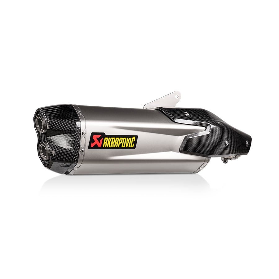 AKRAPOVIC S-K10SO30-HGIT KAWASAKI NINJA H2 SX (21-26) SLIP-ON LINE (TITANIUM) EGZOZ
