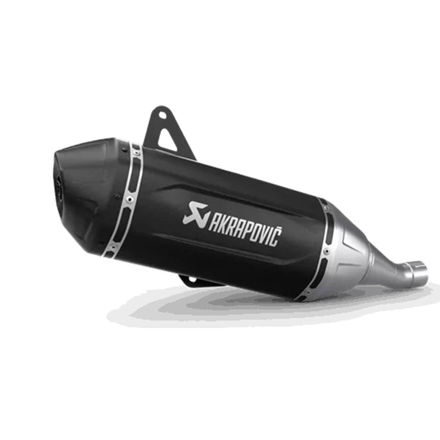 AKRAPOVIC S-VE3SO12-HWSSBL VESPA GTS 310 /SUPER/SUPERSPORT/SUPERTECH (24-26) SLIP-ON LINE (SS) EGZOZ
