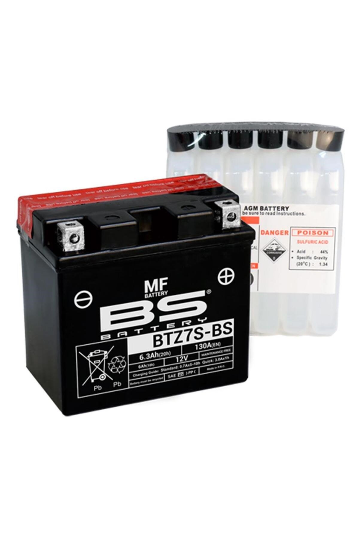BS BATTERY BTZ7S-BS MOTOSİKLET AKÜ