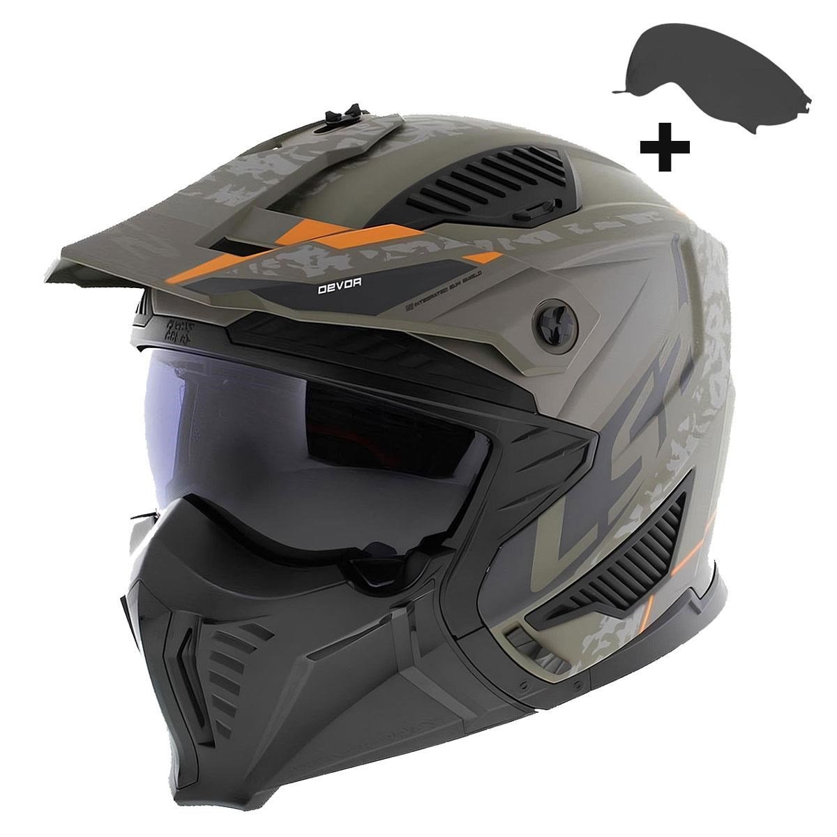 LS2 DRIFTER DEVOR MAT KUM KASK