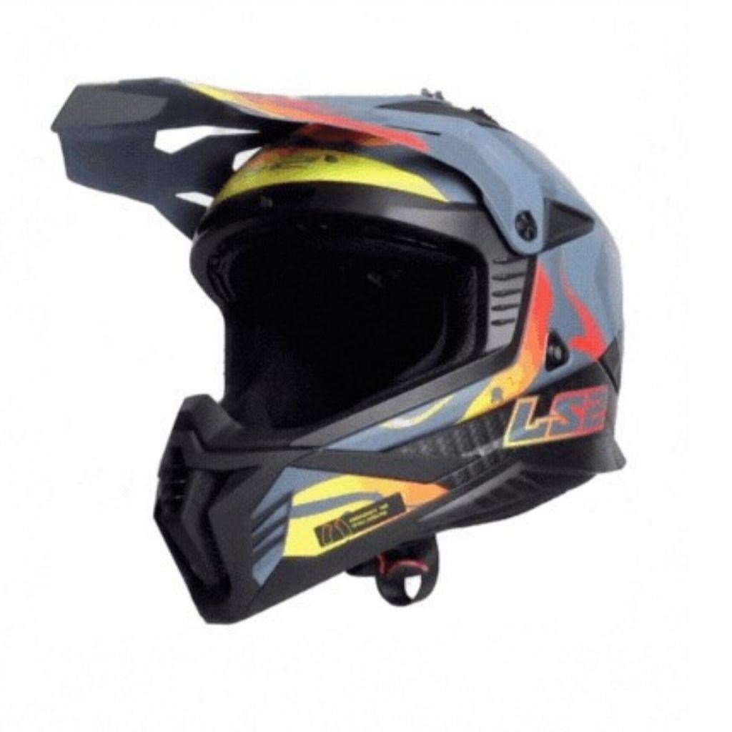 LS2 FAST 2 WASH KROS KASK GRİ