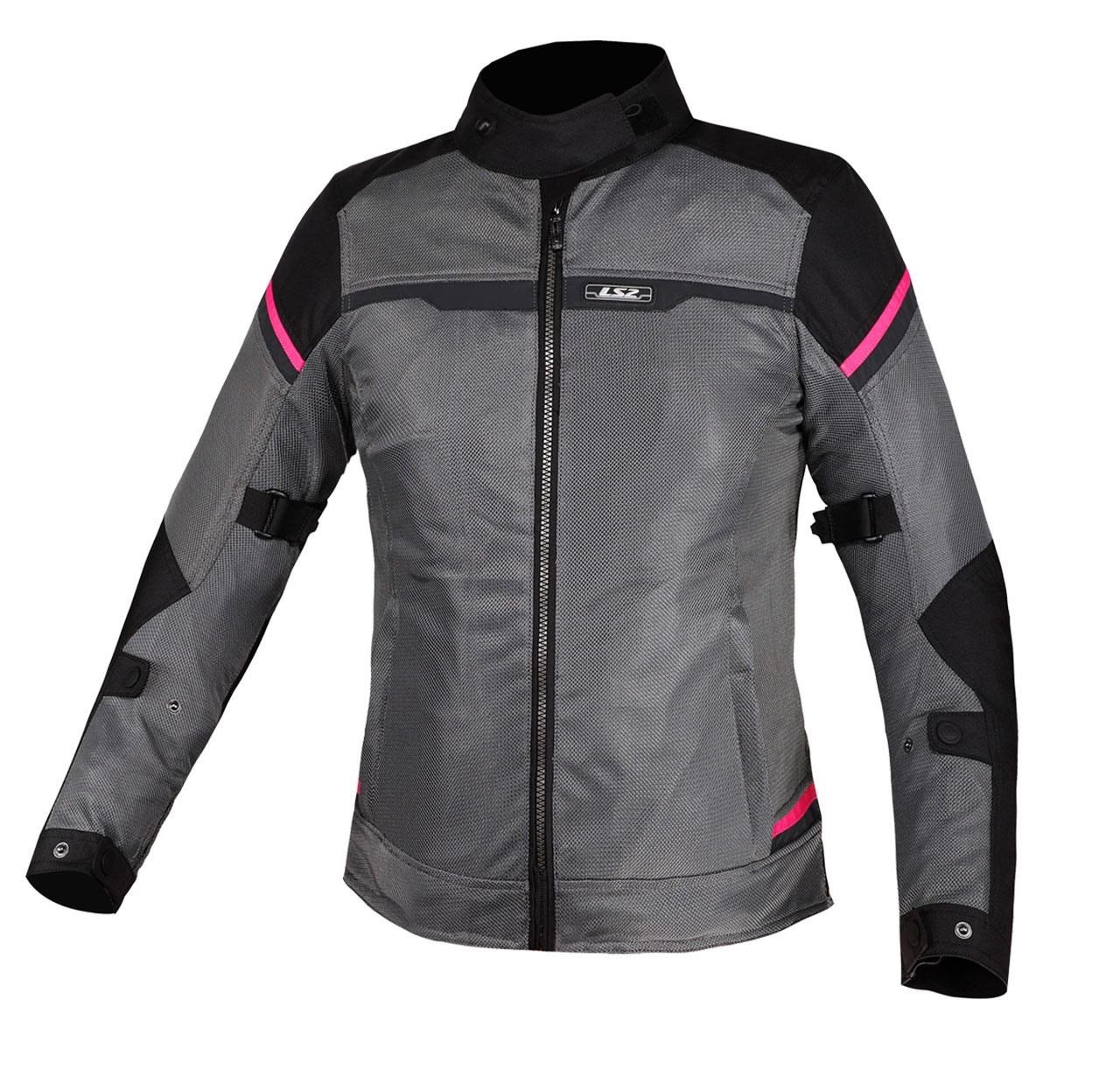 LS2 RIVA KADIN MONT YAZLIK SİYAH-GRİ-PEMBE