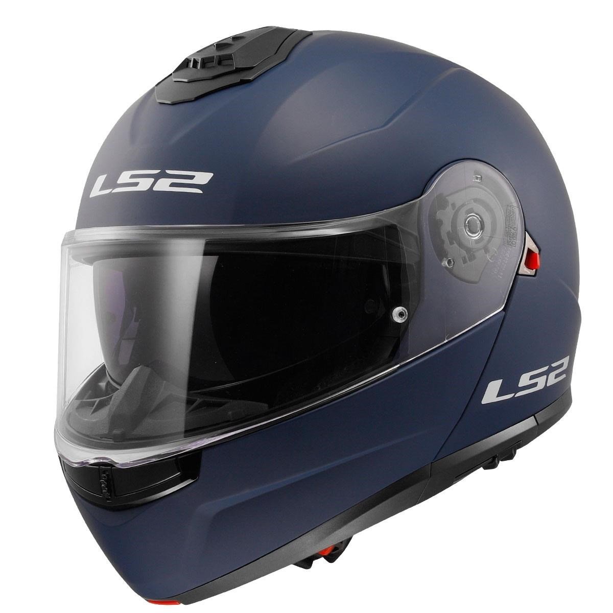 LS2 STROBE 2 MAT NAVY MAVİ KASK