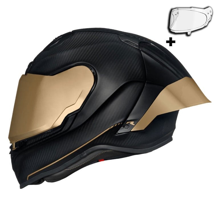 NEXX X.R3R GOLDEN EDITION KARBON MAT SİYAH-SARI KASK