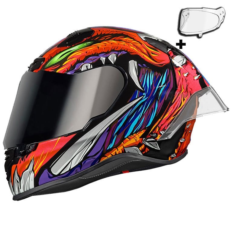 NEXX X.R3R ZORGA KARBON TURUNCU KASK