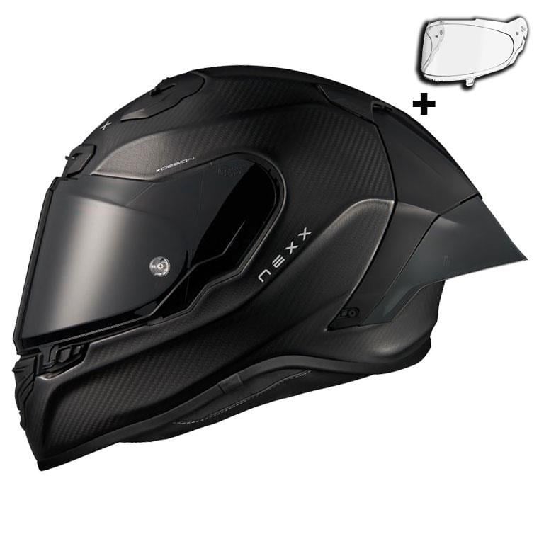 NEXX X.R3R ZERO PRO 2 MAT KARBON-SİYAH KASK