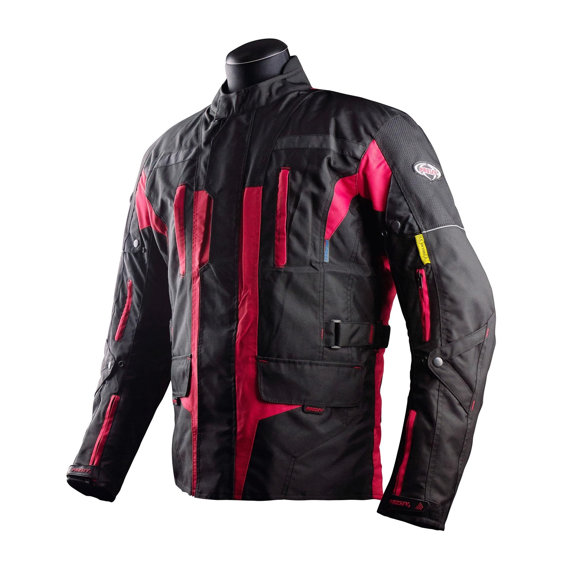 PROSEV 7152 UZUN KIRMIZI MOTOSİKLET MONT