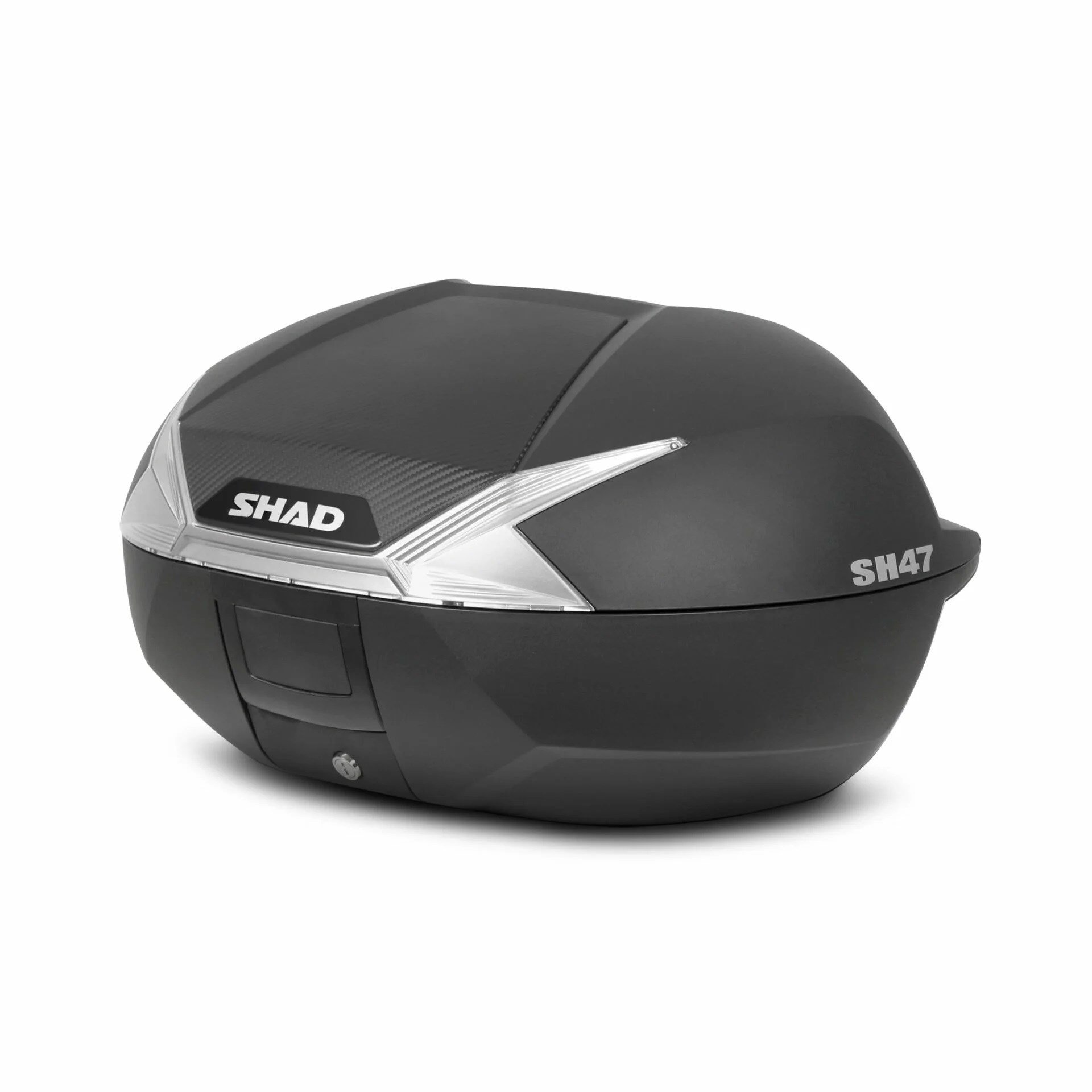 SHAD SH-47 MOTOSİKLET ARKA ÇANTA WHITE REFLEKTÖR