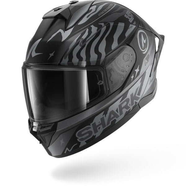SHARK SKWAL CUP SPEED FANCY MAT BLACK ANTHRACITE SILVER