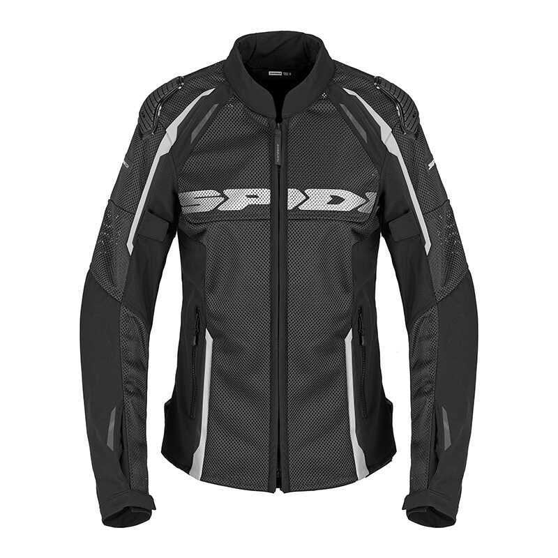 SPIDI RACE WARRIOR 2 NET LADY YAZLIK CEKET SİYAH BEYAZ