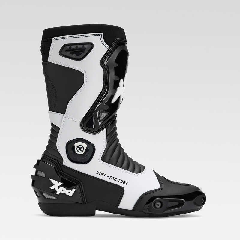 XPD XP-MODE RACING BOT SİYAH BEYAZ