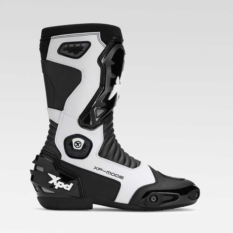 XPD XP-MODE RACING BOT SİYAH BEYAZ