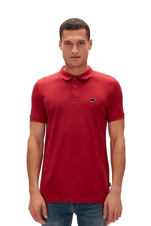 Bad Bear GABRIEL POLO NECK TİŞORT Kırmızı Erkek T-Shirt