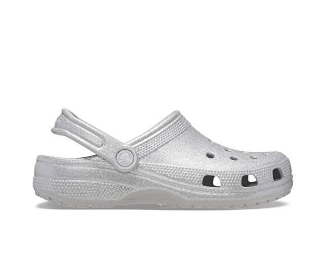 Crocs Classic Glitter Clog Gri Unisex Terlik