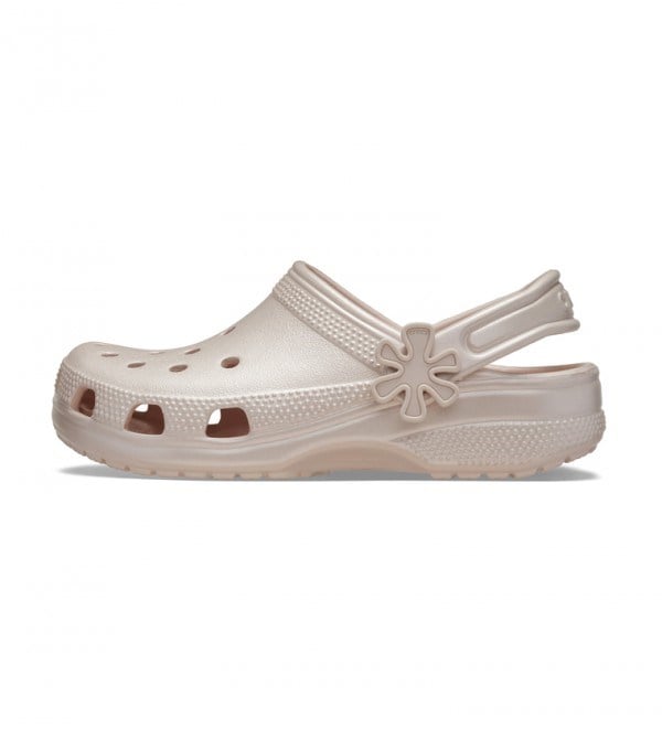 Crocs Classic Pearl Shine Clog K Pudra Kız Çocuk Terlik