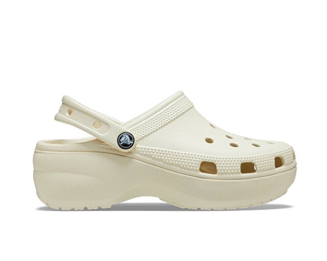 Crocs Classic Platform Clog W Bej Kadın Terlik
