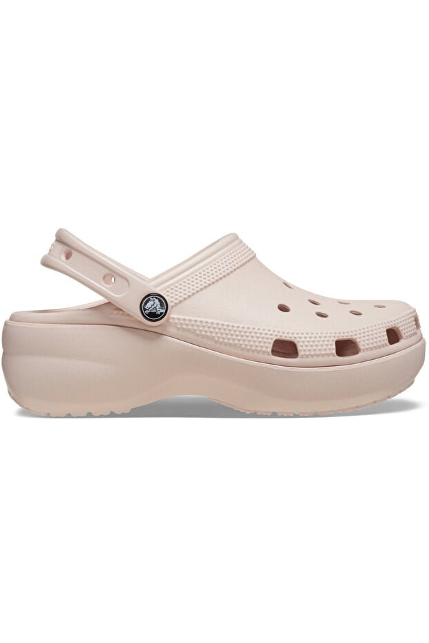 Crocs Classic Platform Clog W Pudra Kadın Terlik