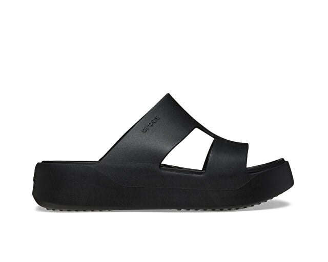 Crocs Getaway Platform H-Strap Siyah Kadın Terlik