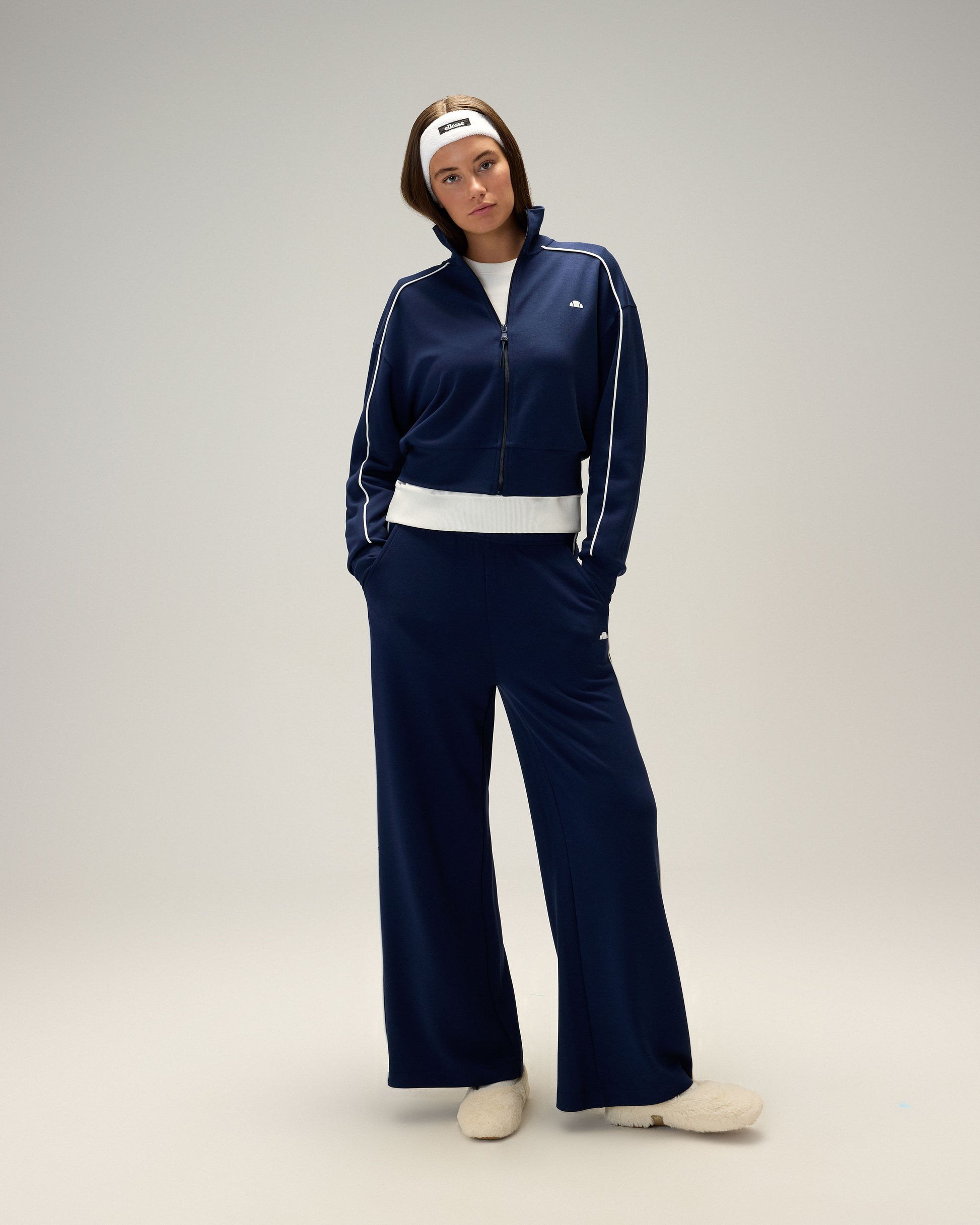 Ellesse 6WF1019 Lacivert Kadın Sweatshirt 6WF1019
