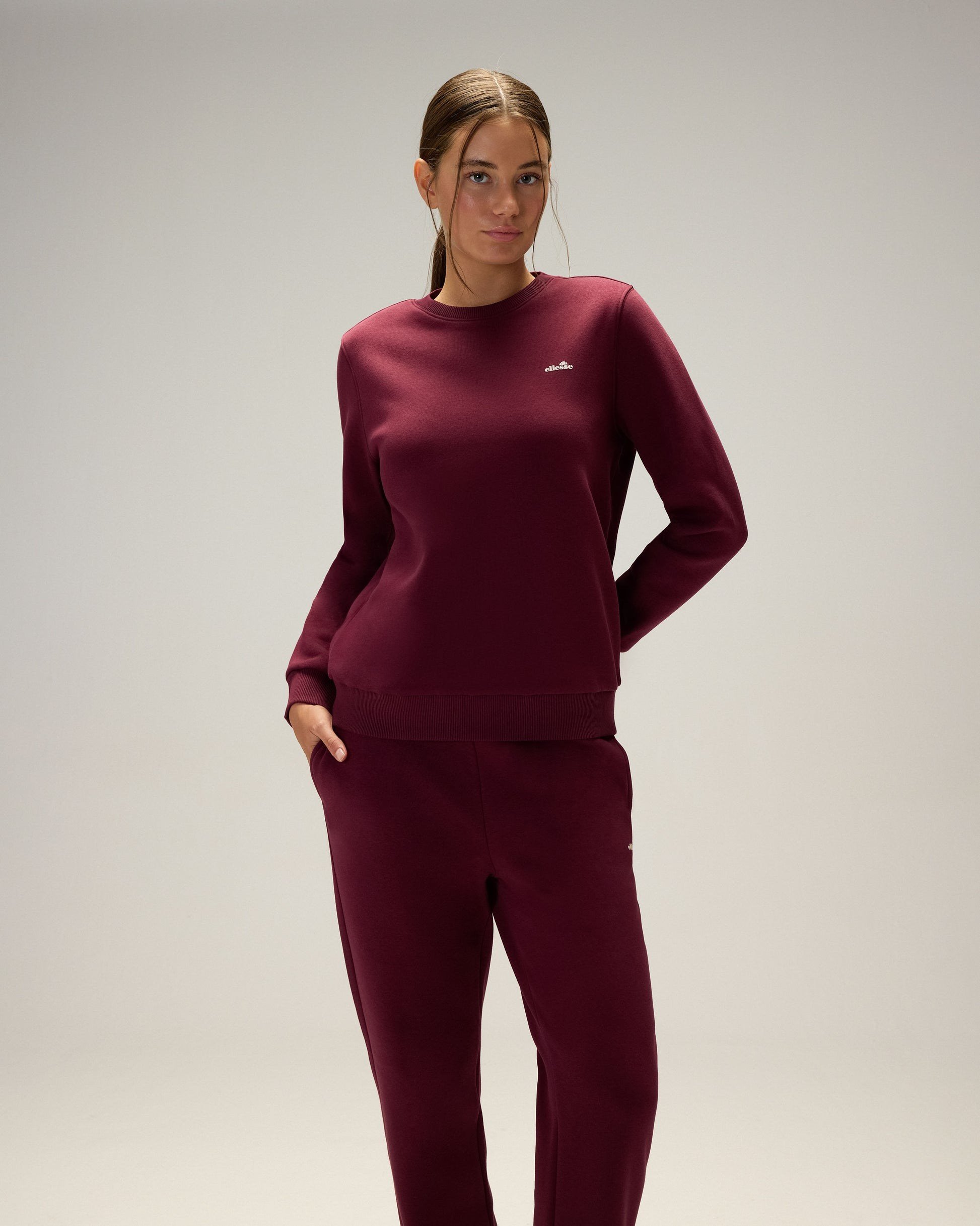 Ellesse 6WF3009 Bordo Kadın Sweatshirt 6WF3009