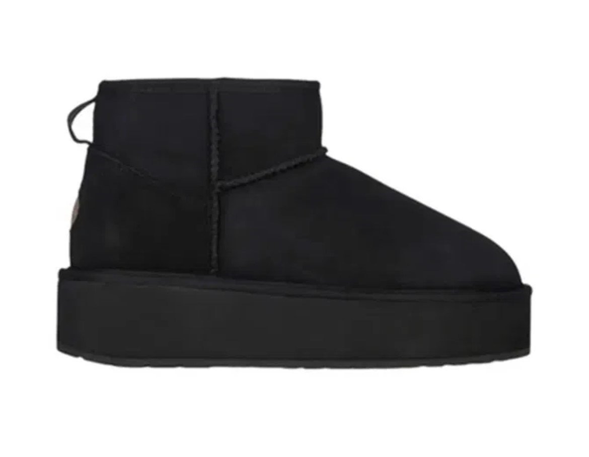 Emu Australia STINGER MICRO FLATFORM Siyah Kadın Bot