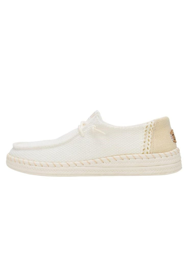 Hey Dude Wendy Espadrille Woven Beyaz Kadın Günlük Ayakkabı
