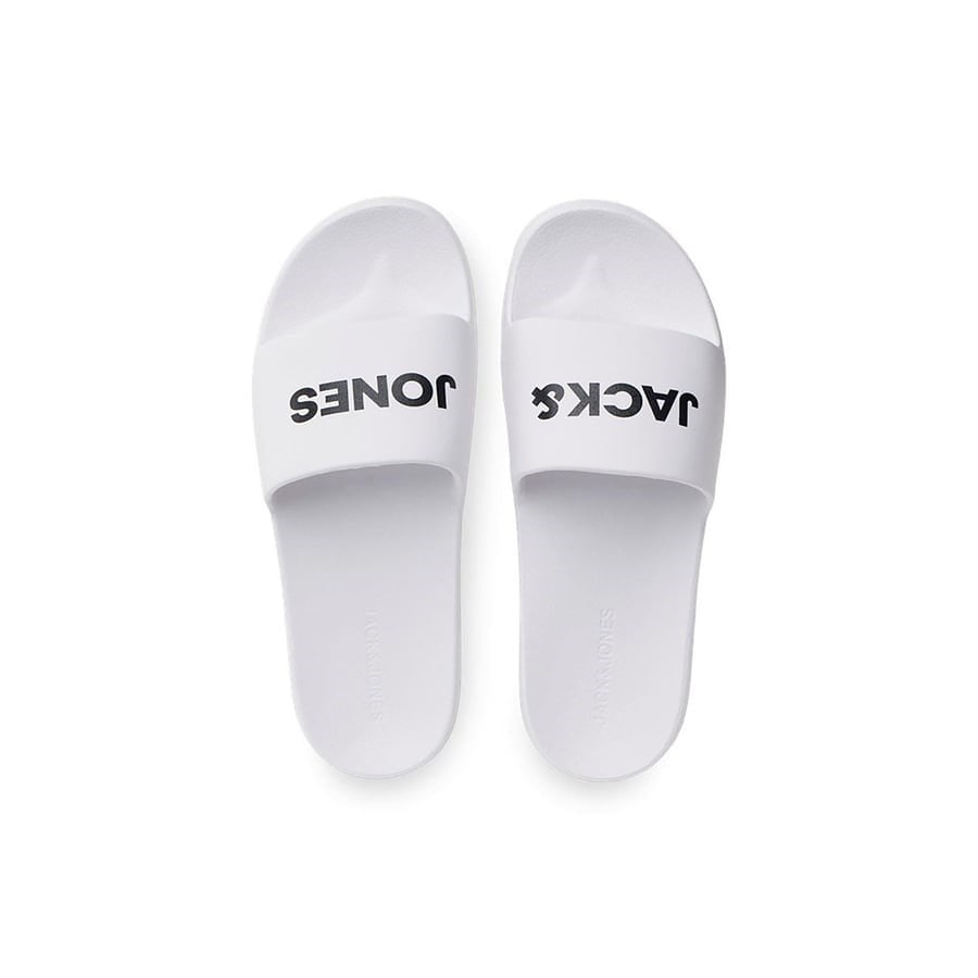 Jack&Jones JFWLARRY MOULDED SLIDER LN Beyaz Erkek Terlik
