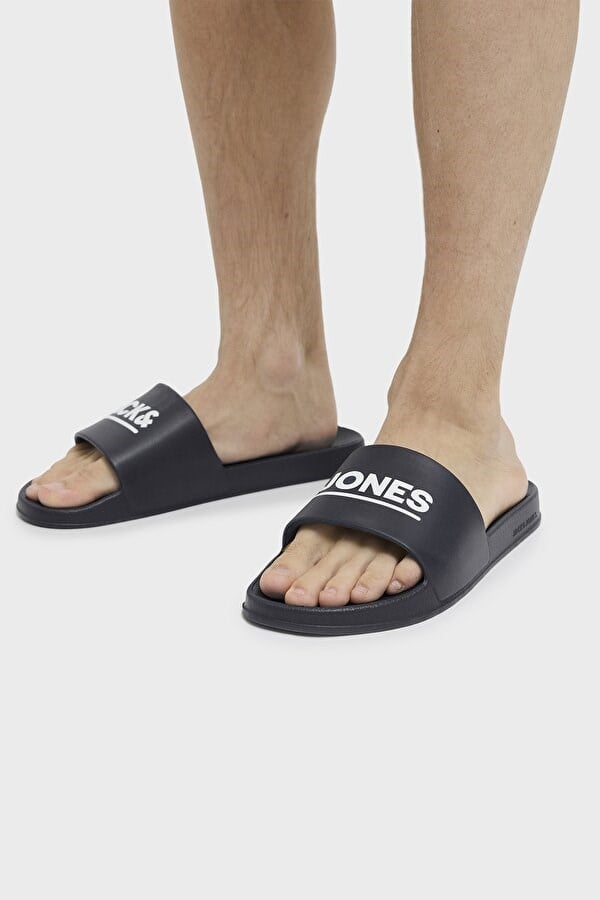 Jack&Jones JFWOLLIE SLIDER LN Antrasit Erkek Terlik